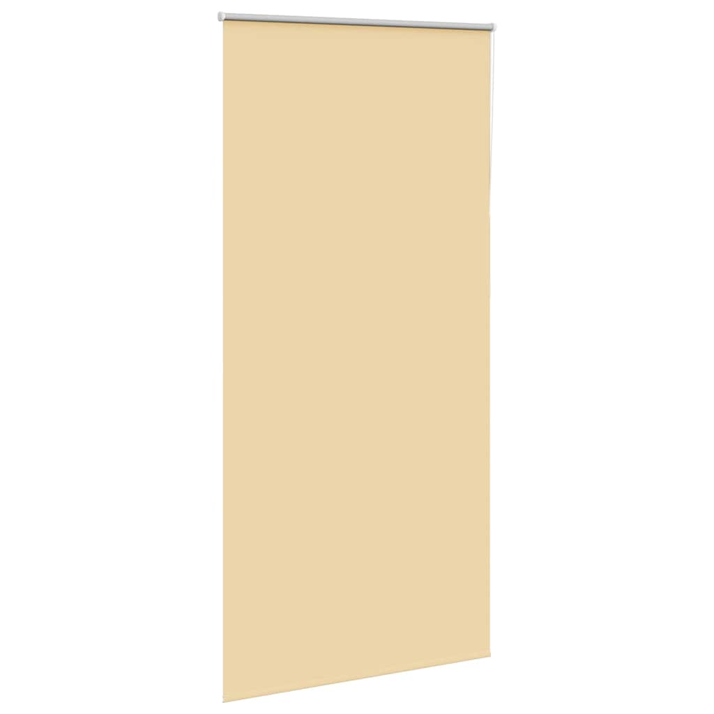 vidaXL Roleta zaciemniająca beżowa 110x230cm Szerokość tkaniny 105,7cm