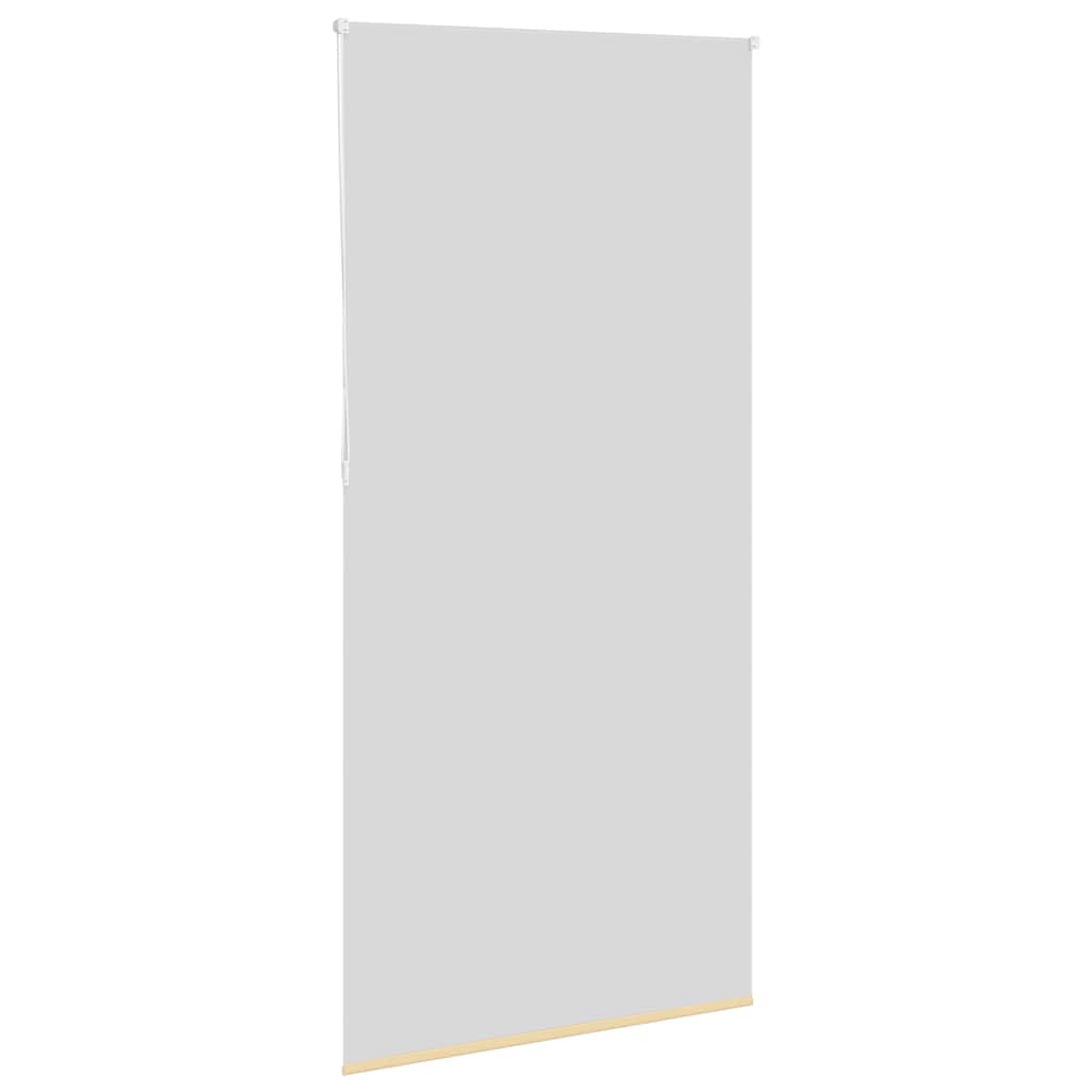 vidaXL Roleta zaciemniająca beżowa 115x230cm Szerokość tkaniny 110,7cm