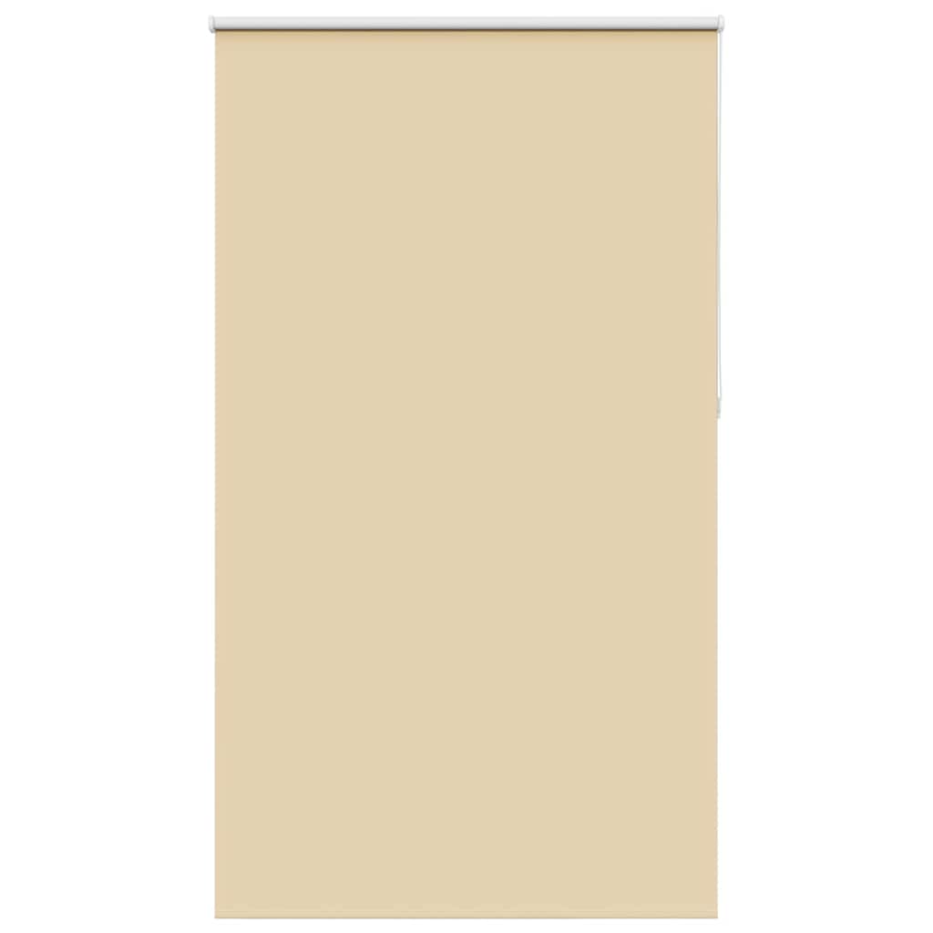 vidaXL Roleta zaciemniająca beżowa 140x230cm Szerokość tkaniny 136,6cm