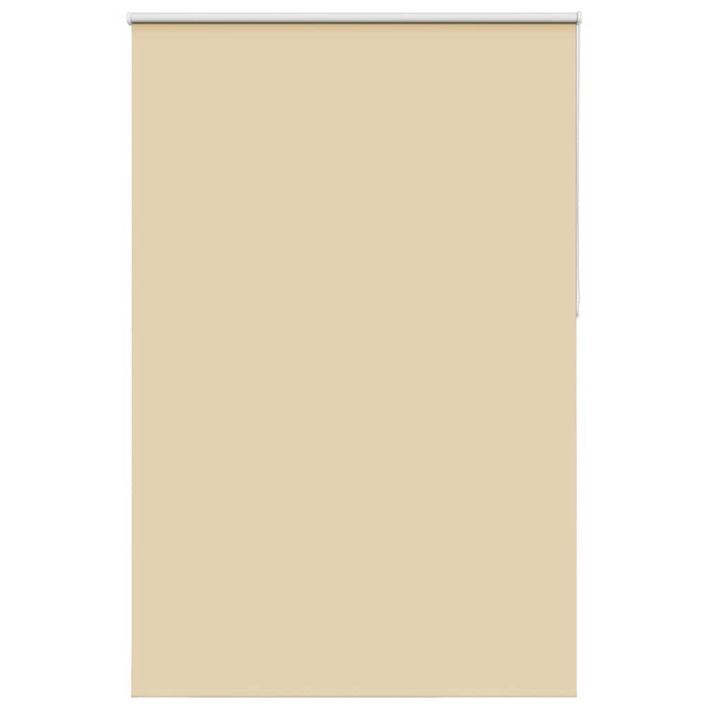 vidaXL Roleta zaciemniająca beżowa 150x230cm Szerokość tkaniny 146,6cm