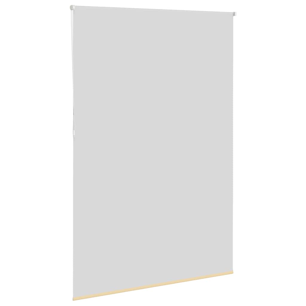 vidaXL Roleta zaciemniająca beżowa 150x230cm Szerokość tkaniny 146,6cm