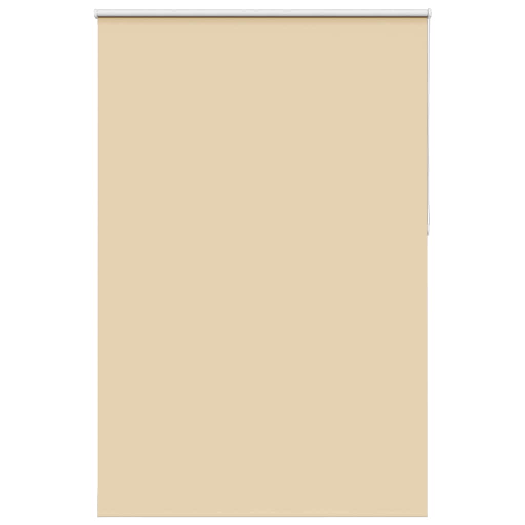 vidaXL Roleta zaciemniająca beżowa 160x230cm Szerokość tkaniny 156,6cm
