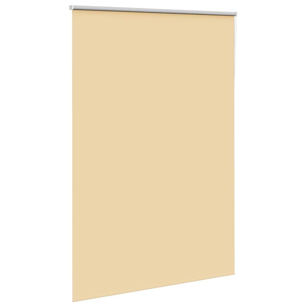 vidaXL Roleta zaciemniająca beżowa 160x230cm Szerokość tkaniny 156,6cm