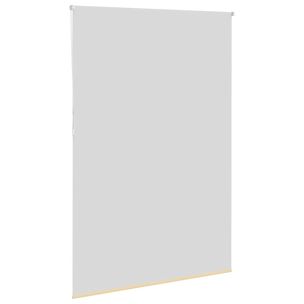vidaXL Roleta zaciemniająca beżowa 160x230cm Szerokość tkaniny 156,6cm