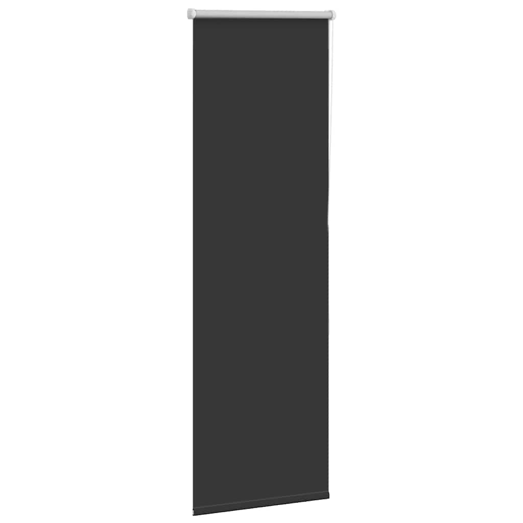 vidaXL Roleta zaciemniająca czarny 45x175 cm Szerokość tkaniny 40,7 cm