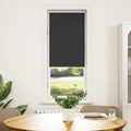 vidaXL Roleta zaciemniająca czarny 60x175 cm Szerokość tkaniny 55,7 cm