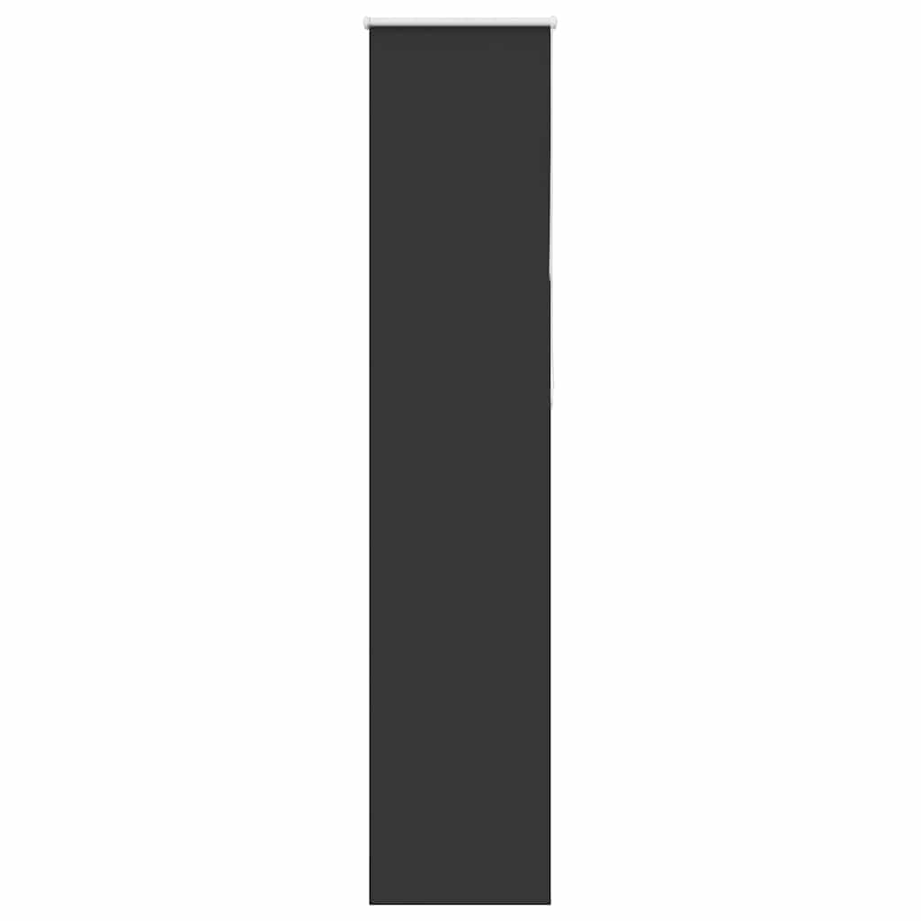 vidaXL Roleta zaciemniająca czarny 55x210 cm Szerokość tkaniny 50,7 cm