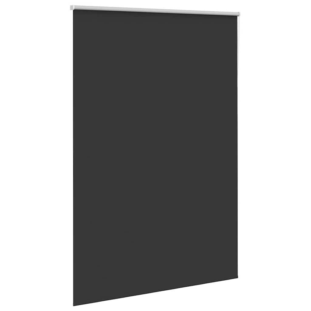 vidaXL Roleta zaciemniająca czarny 165x230cm Szerokość tkaniny 161,6cm
