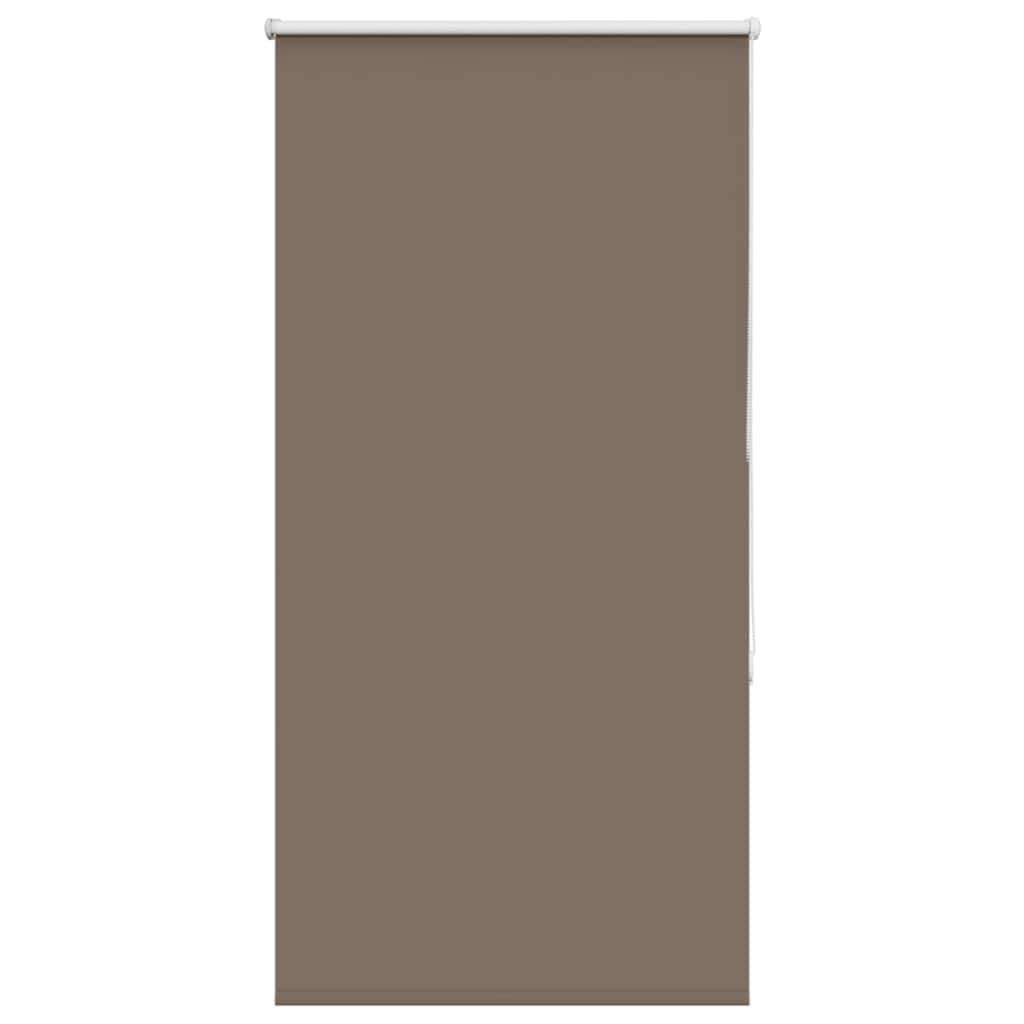 vidaXL Roleta zaciemniająca kawowa 80x130 cm Szerokość tkaniny
