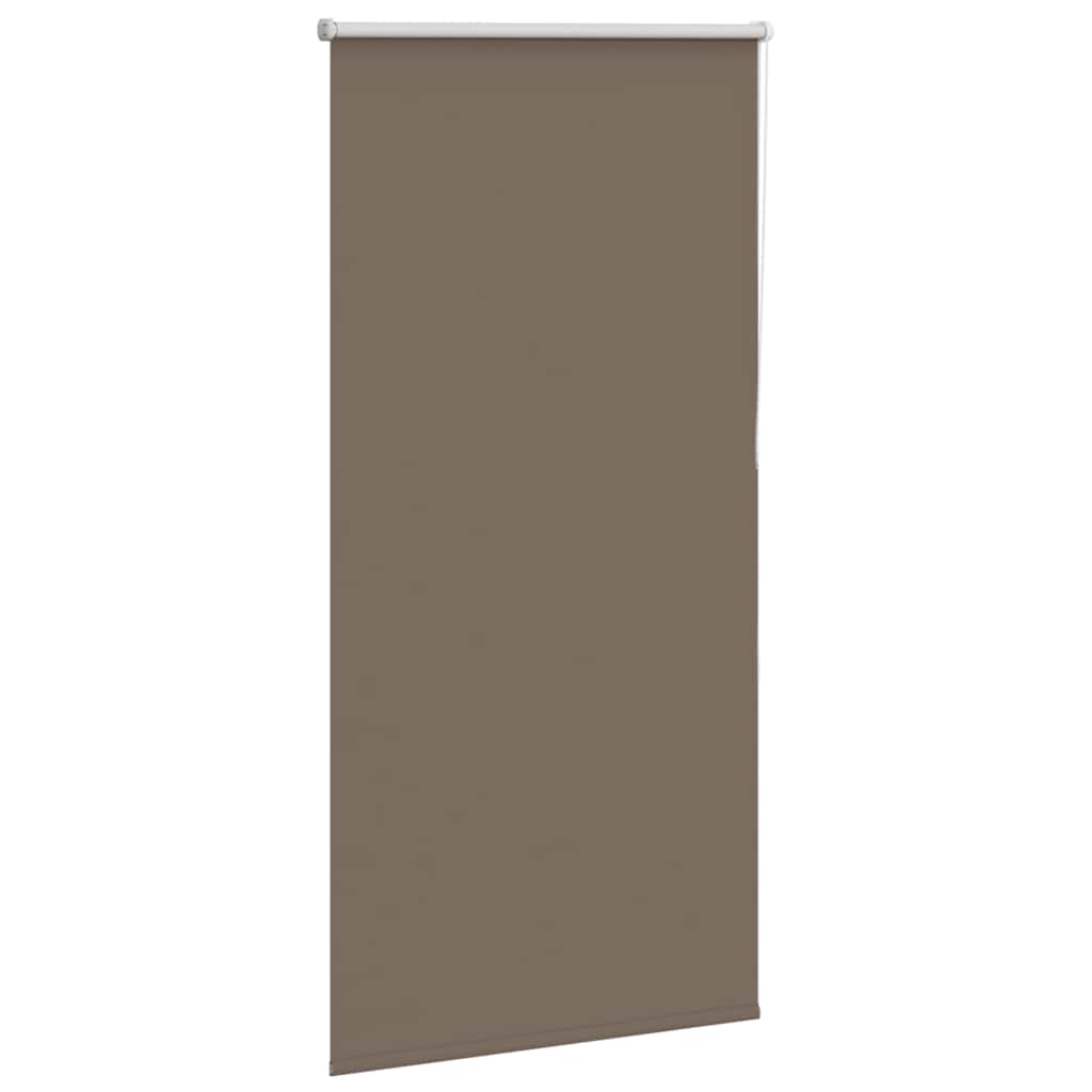 vidaXL Roleta zaciemniająca kawowa 80x130 cm Szerokość tkaniny