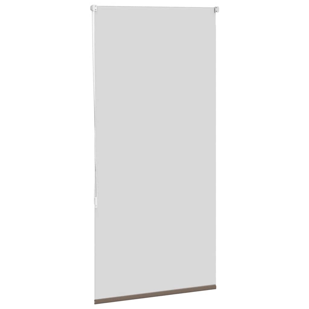 vidaXL Roleta zaciemniająca kawowa 80x130 cm Szerokość tkaniny