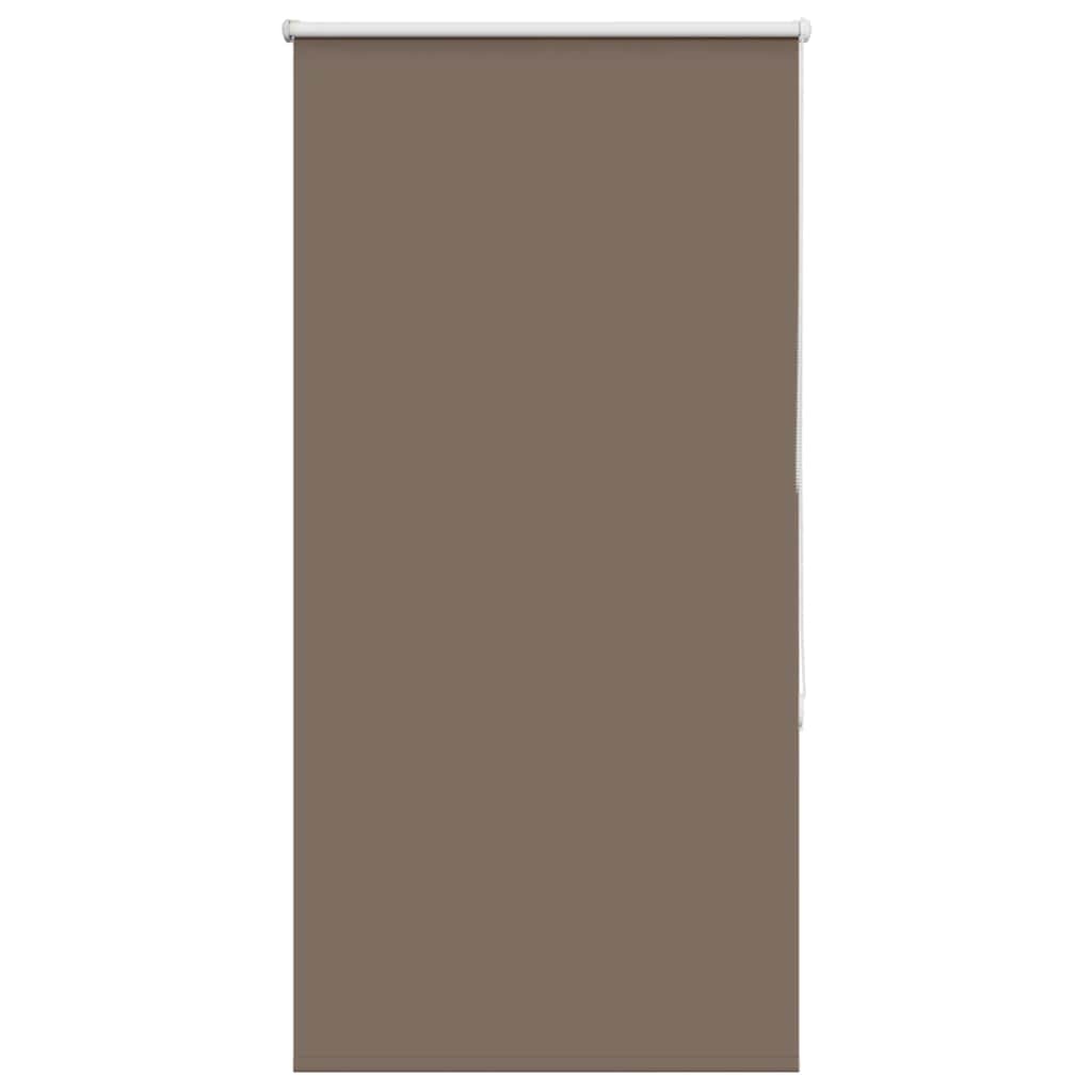 vidaXL Roleta zaciemniająca kawowa 85x130 cm Szerokość tkaniny