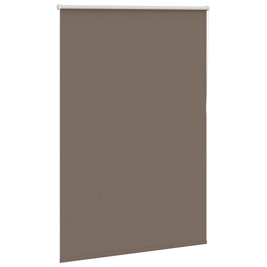 vidaXL Roleta zaciemniająca Kawowa 100x130 cm Szerokość tkaniny