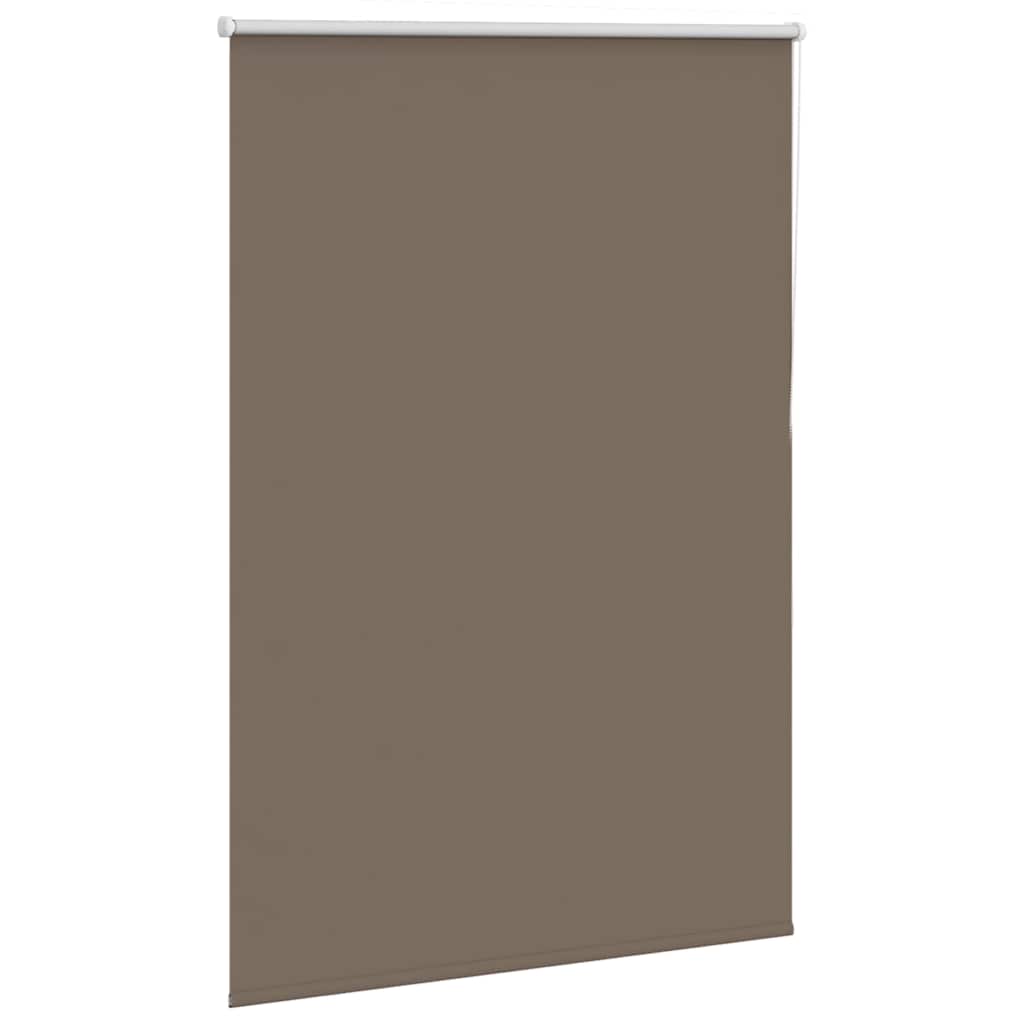 vidaXL Roleta zaciemniająca kawowa 115x130 cm Szerokość tkaniny
