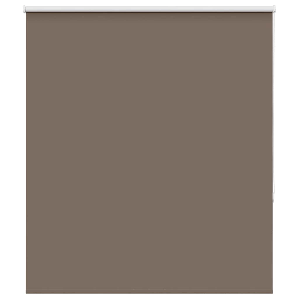 vidaXL Roleta zaciemniająca kawowa 140x130 cm Szerokość tkaniny