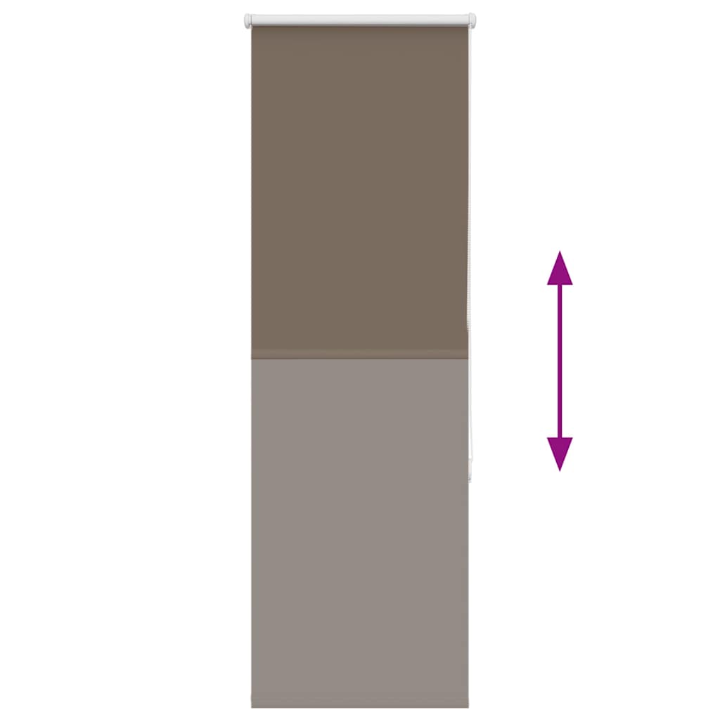 vidaXL Roleta zaciemniająca Coffee 50x150 cm Szerokość tkaniny