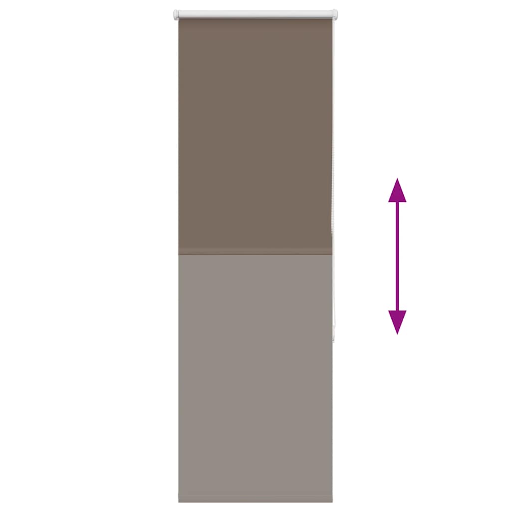 vidaXL Roleta zaciemniająca Coffee 60x175 cm Szerokość tkaniny