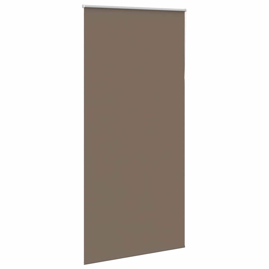 vidaXL Roleta zaciemniająca Kawowa 110x210 cm Szerokość tkaniny