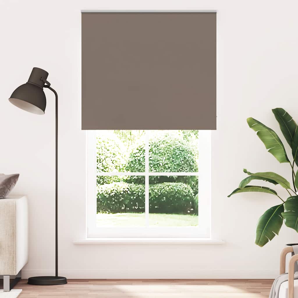 vidaXL Roleta zaciemniająca kawowa 120x210 cm Szerokość tkaniny