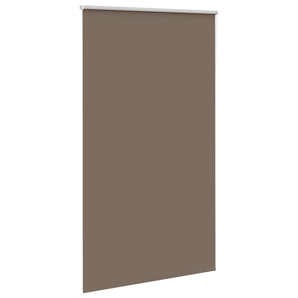 vidaXL Roleta zaciemniająca kawowa 125x210 cm Szerokość tkaniny
