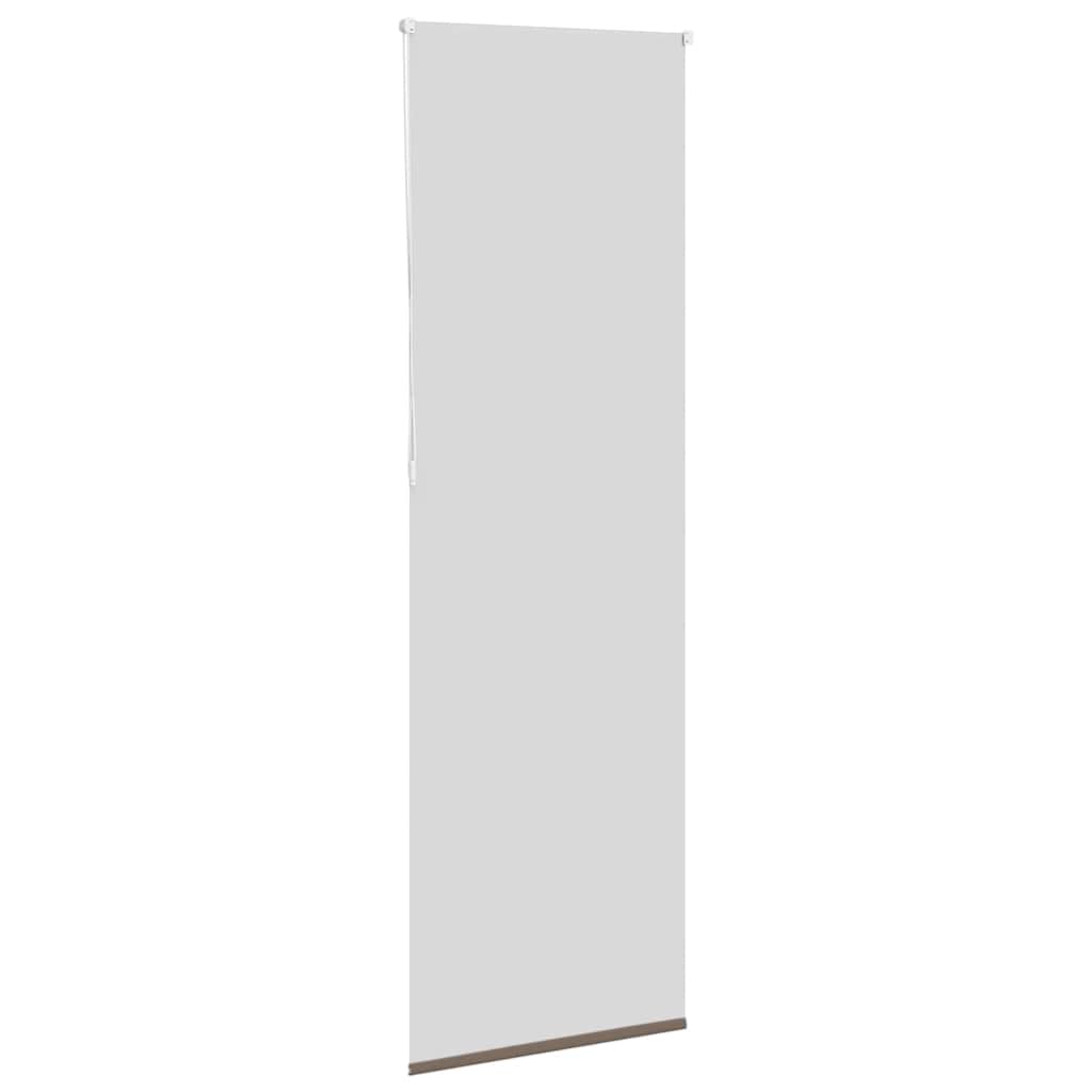 vidaXL Roleta zaciemniająca kawowa 75x230 cm Szerokość tkaniny