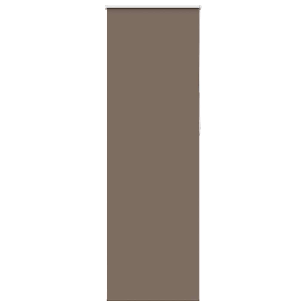 vidaXL Roleta zaciemniająca kawowa 85x230 cm Szerokość tkaniny