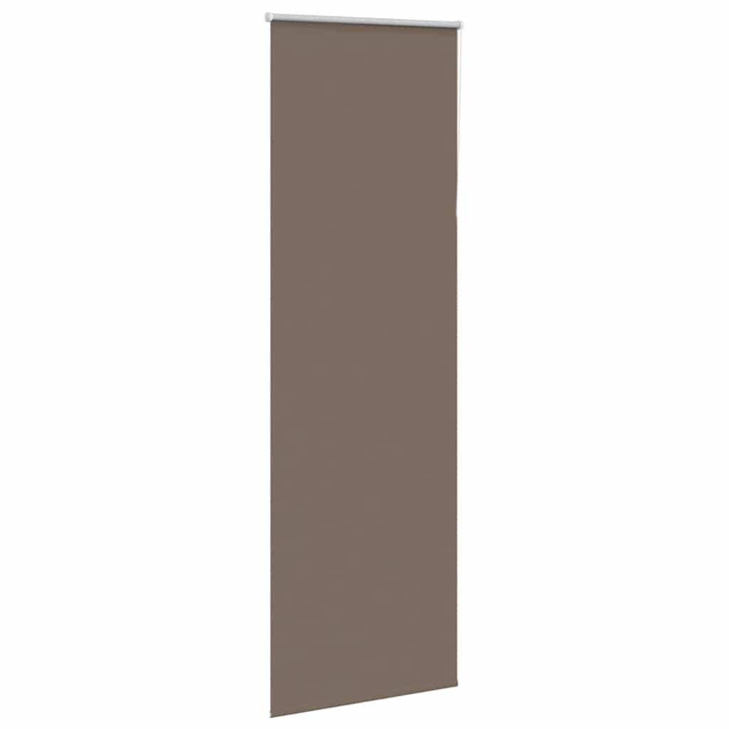 vidaXL Roleta zaciemniająca kawowa 85x230 cm Szerokość tkaniny