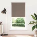 vidaXL Roleta zaciemniająca kawowa 90x230 cm Szerokość tkaniny