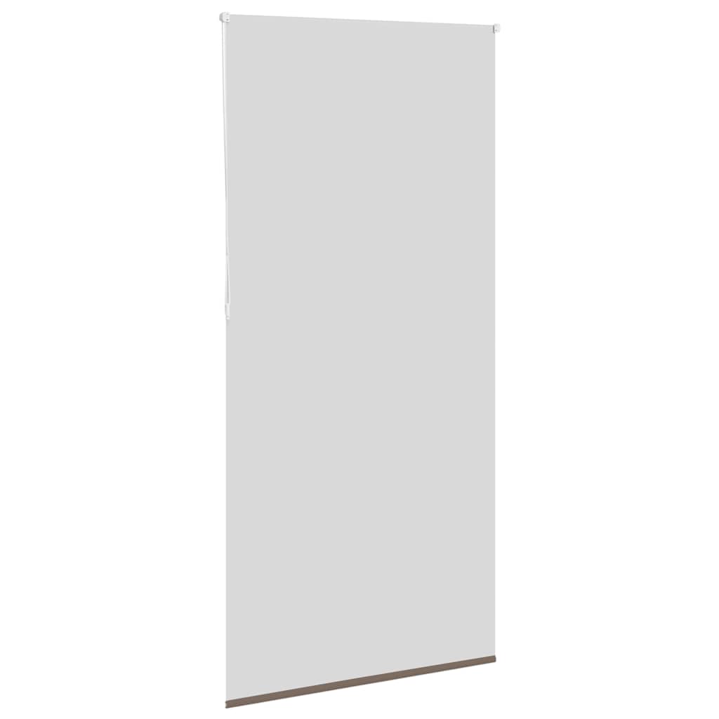 vidaXL Roleta zaciemniająca Kawowa 100x230 cm Szerokość tkaniny