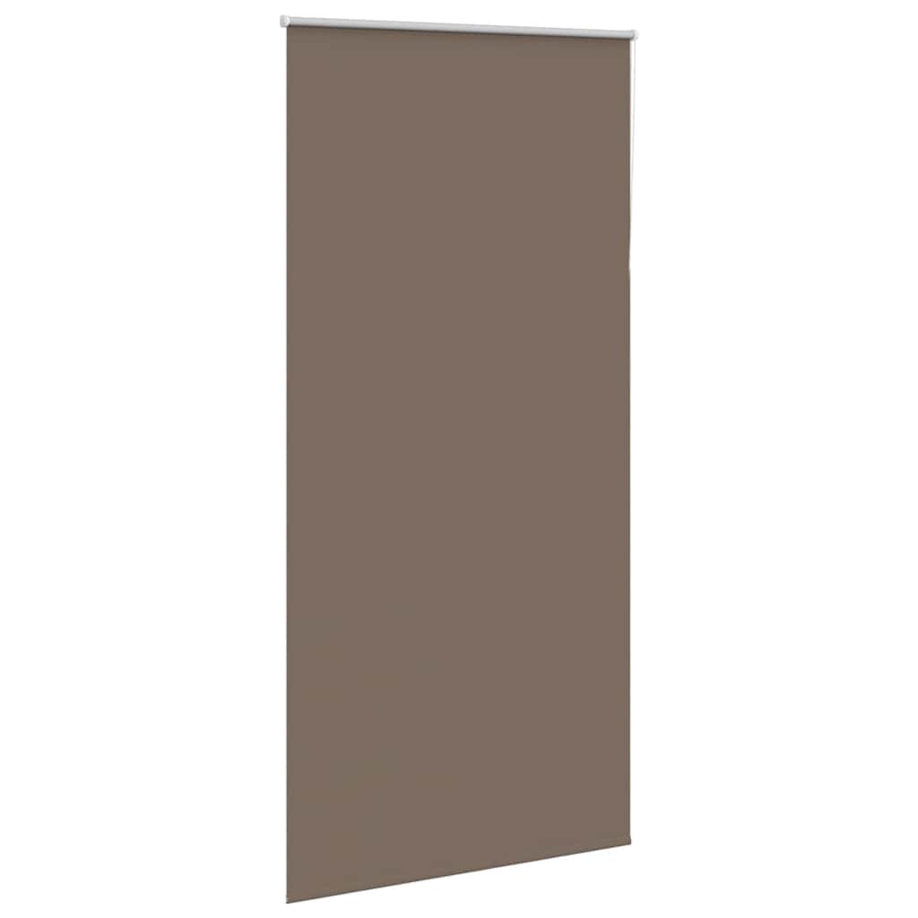 vidaXL Roleta zaciemniająca Kawowa 105x230 cm Szerokość tkaniny
