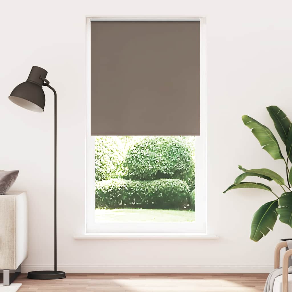 vidaXL Roleta zaciemniająca Kawowa 105x230 cm Szerokość tkaniny