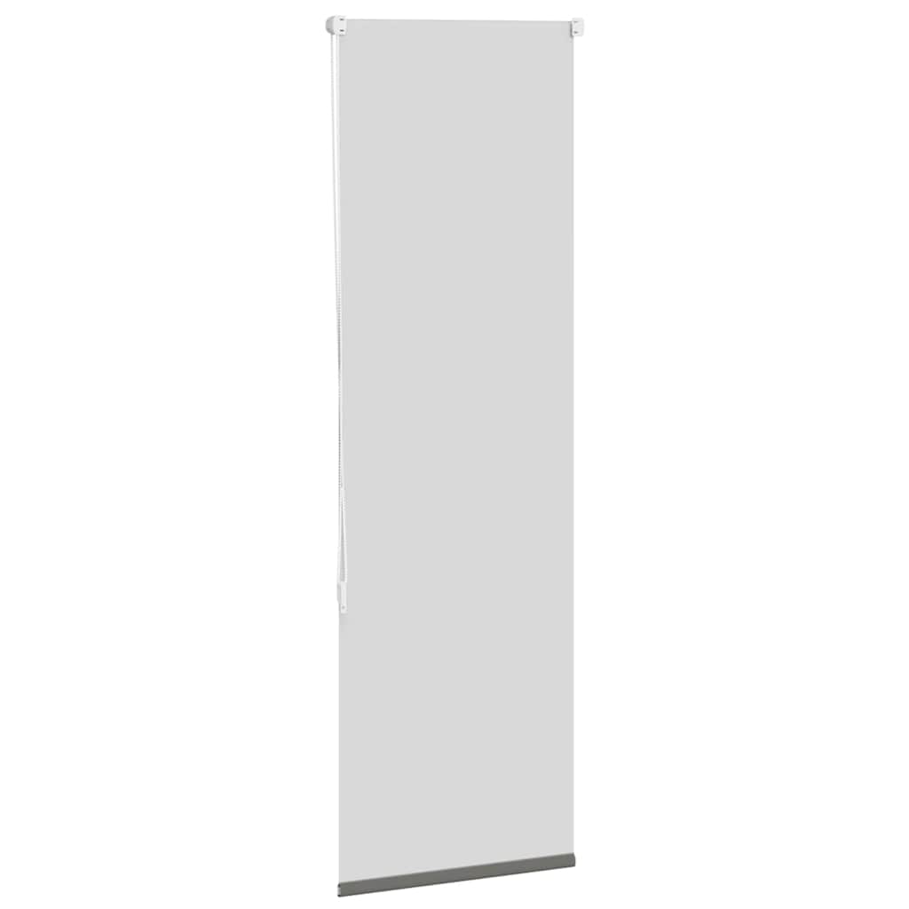 vidaXL Roleta zaciemniająca szara 55x130 cm Szerokość tkaniny 50,7 cm