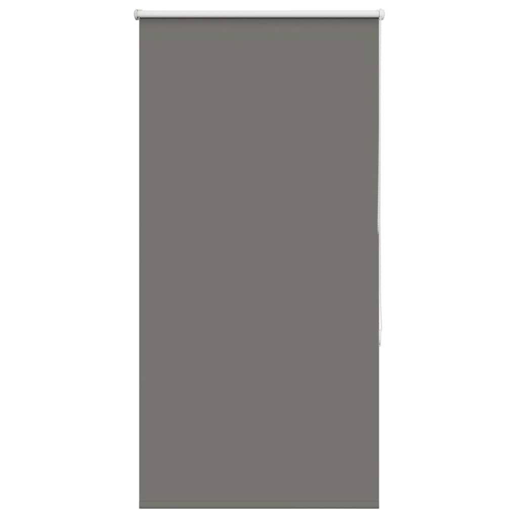vidaXL Roleta zaciemniająca szara 65x130 cm Szerokość tkaniny 60,7 cm