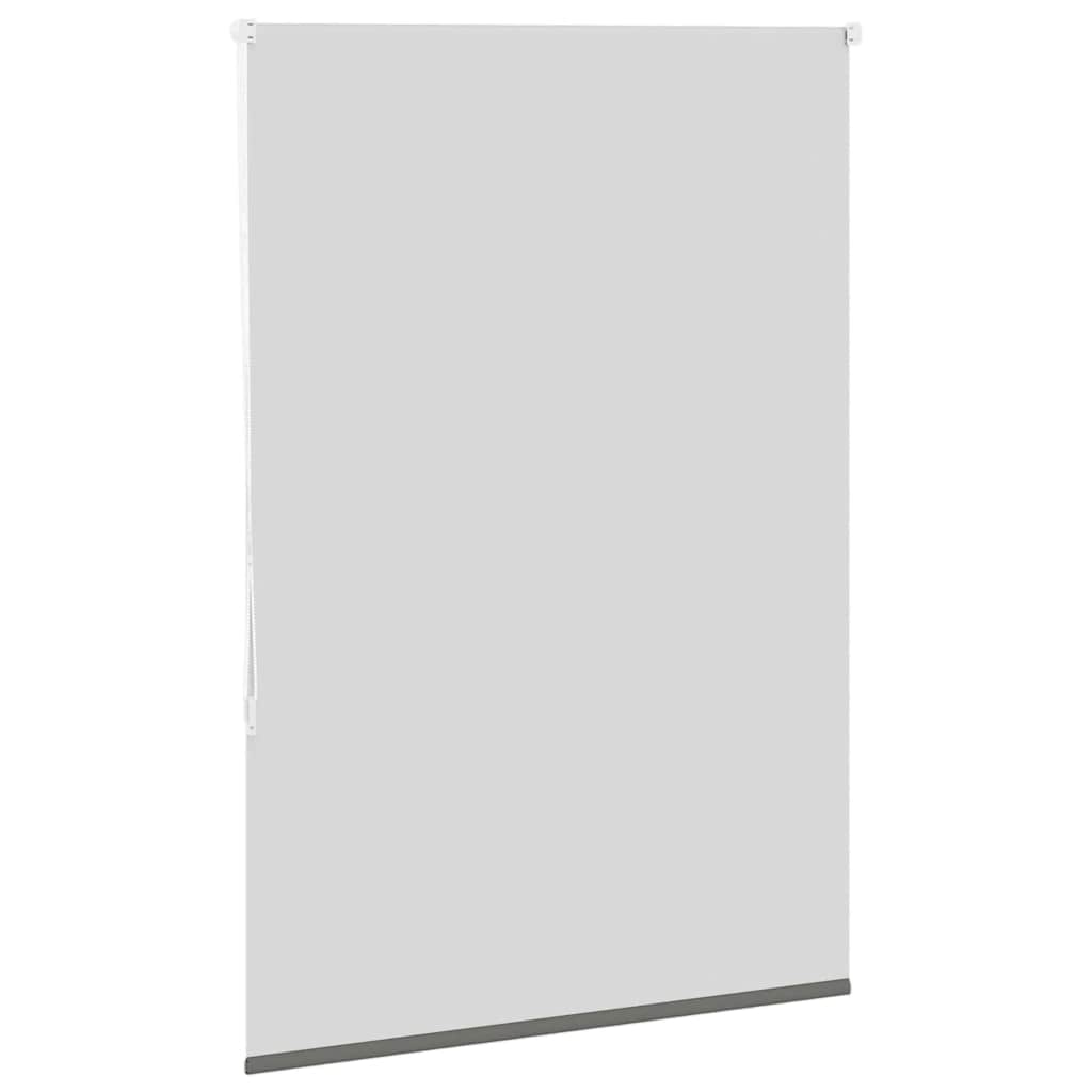 vidaXL Roleta zaciemniająca szara 95x130 cm Szerokość tkaniny 90,7 cm