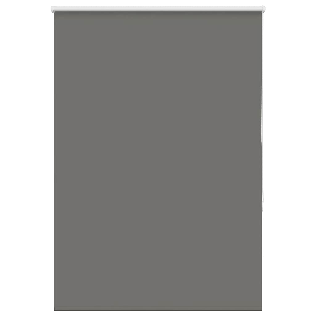 vidaXL Roleta zaciemniająca szara 110x130cm Szerokość tkaniny 105,7cm
