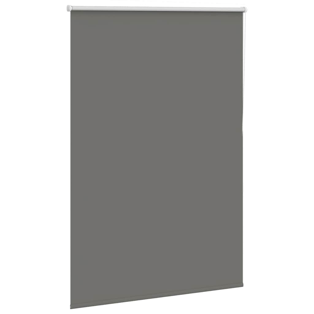 vidaXL Roleta zaciemniająca szara 110x130cm Szerokość tkaniny 105,7cm