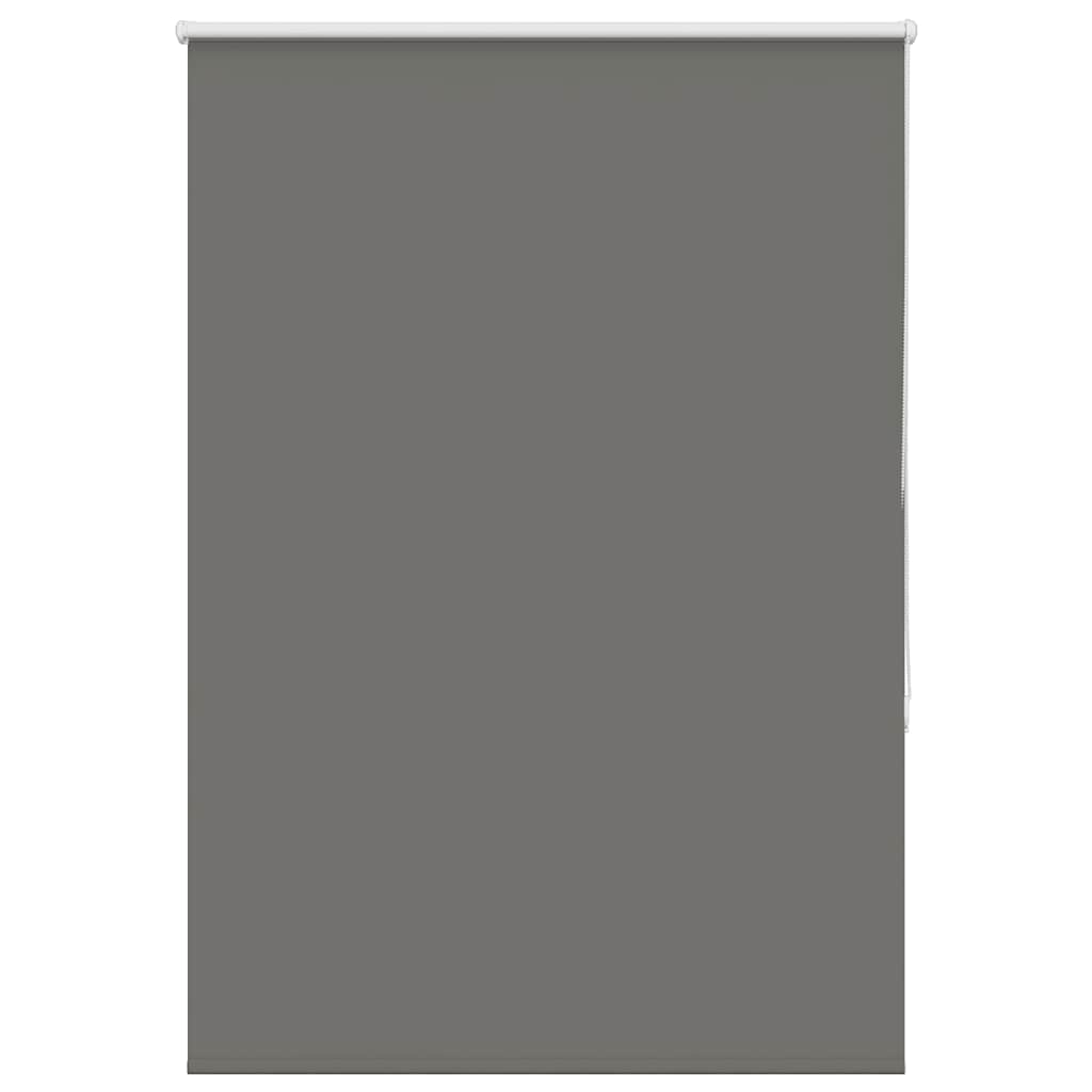 vidaXL Roleta zaciemniająca szara 115x130cm Szerokość tkaniny 110,7cm