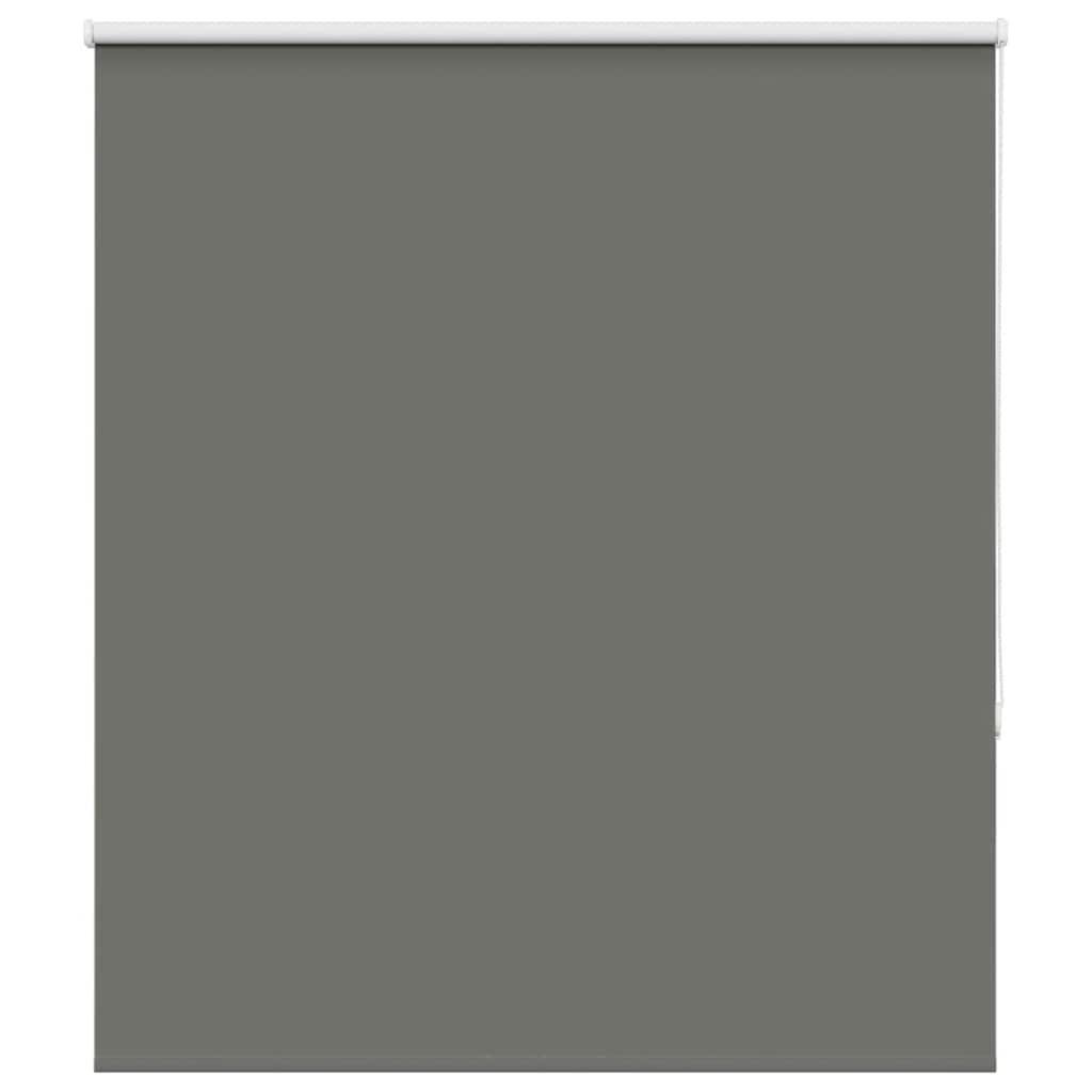vidaXL Roleta zaciemniająca szara 140x130cm Szerokość tkaniny 136,6cm
