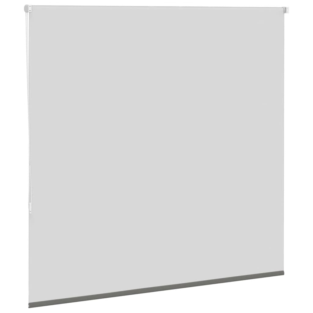 vidaXL Roleta zaciemniająca szara 145x130cm Szerokość tkaniny 141,6cm