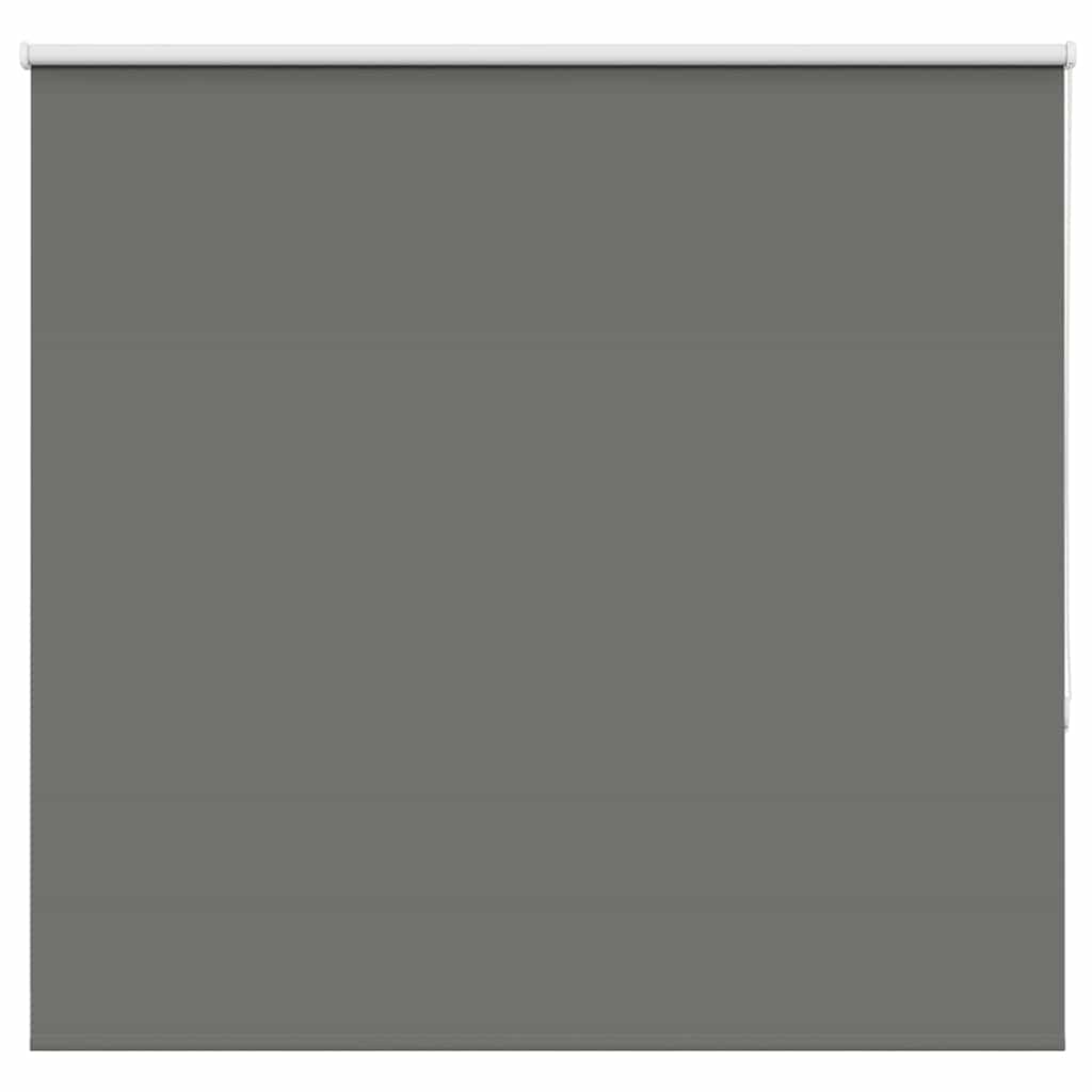 vidaXL Roleta zaciemniająca szara 155x130cm Szerokość tkaniny 151,6cm