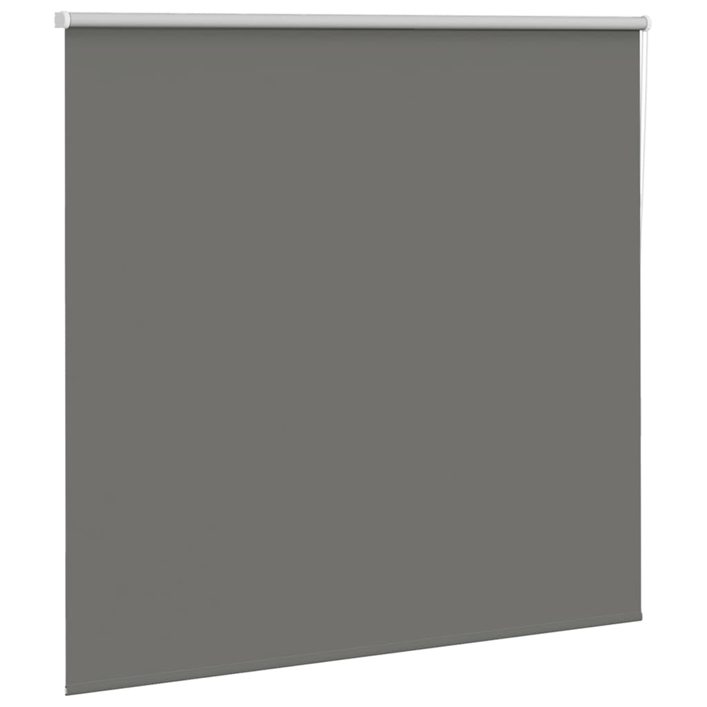 vidaXL Roleta zaciemniająca szara 160x130cm Szerokość tkaniny 156,6cm