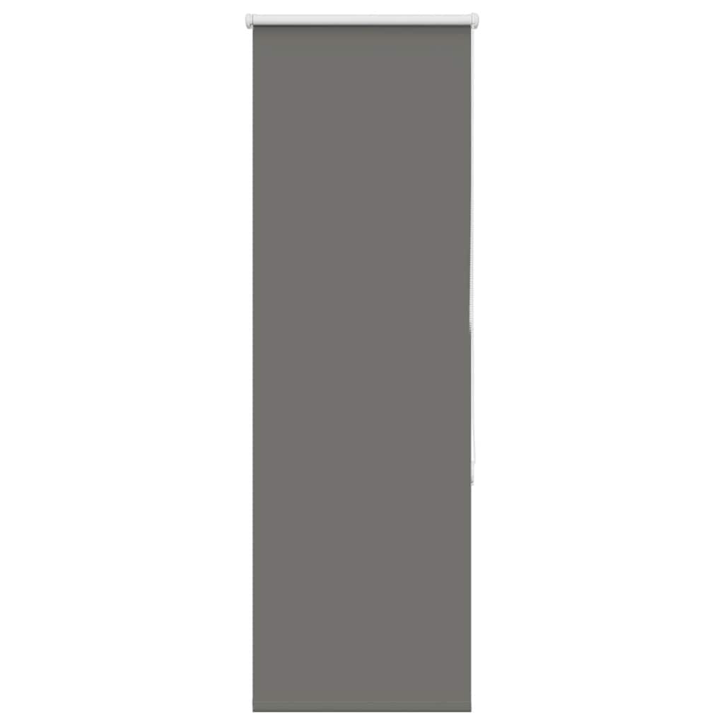 vidaXL Roleta zaciemniająca szara 45x150 cm Szerokość tkaniny 40,7 cm