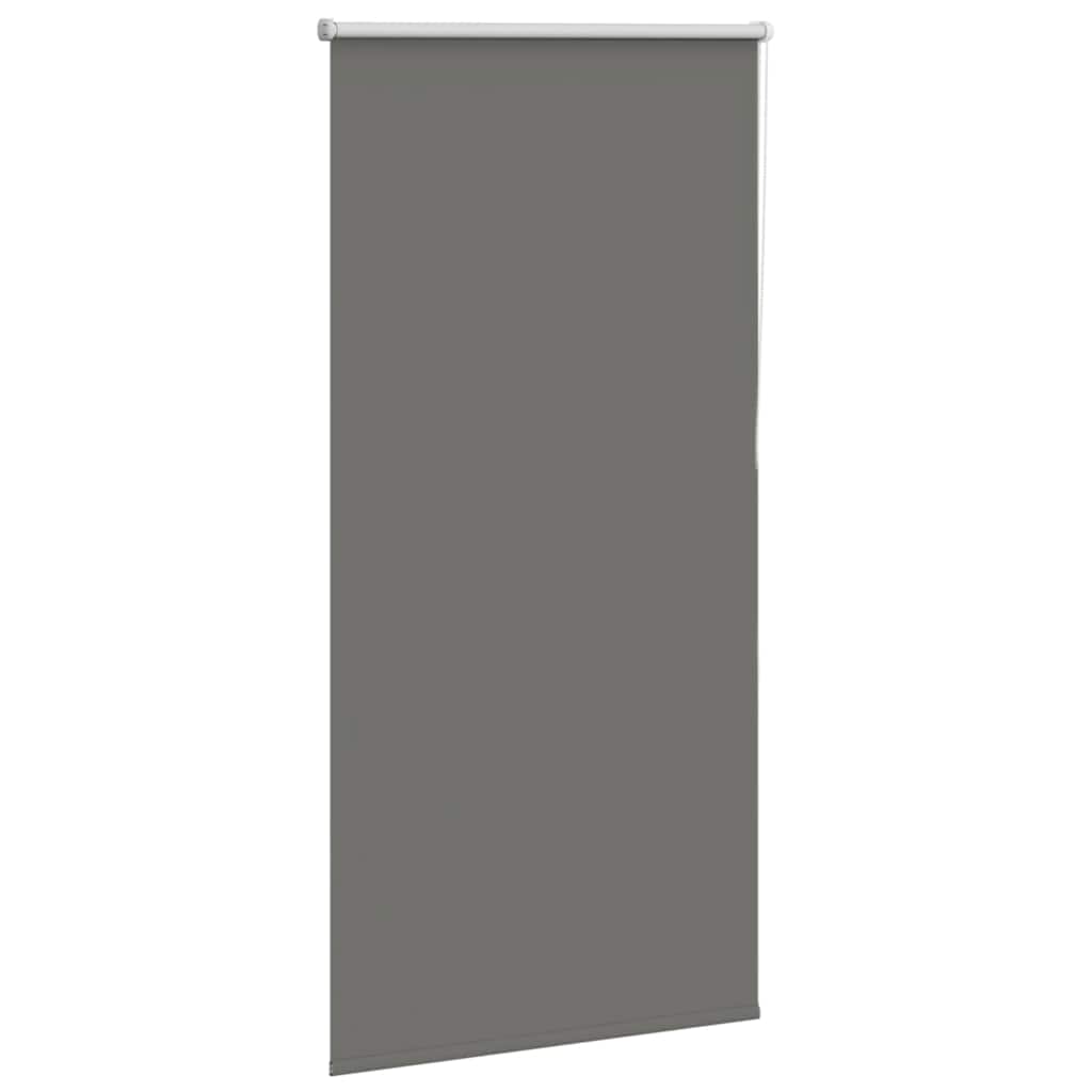 vidaXL Roleta zaciemniająca szara 65x150 cm Szerokość tkaniny 60,7 cm