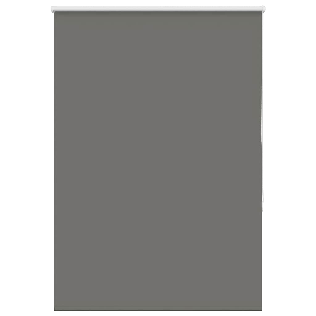 vidaXL Roleta zaciemniająca szara 90x150 cm Szerokość tkaniny 85,7 cm