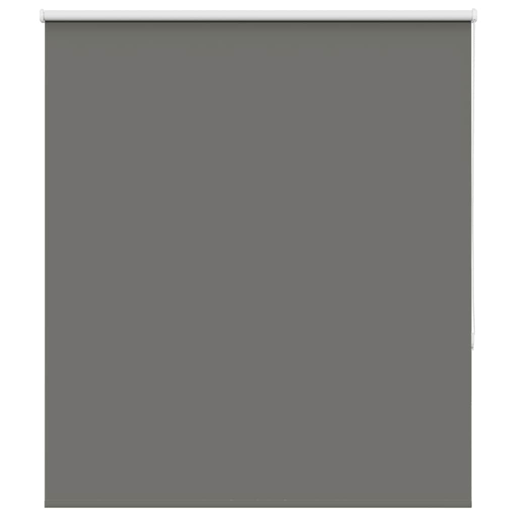vidaXL Roleta zaciemniająca szara 130x150cm Szerokość tkaniny 126,6cm