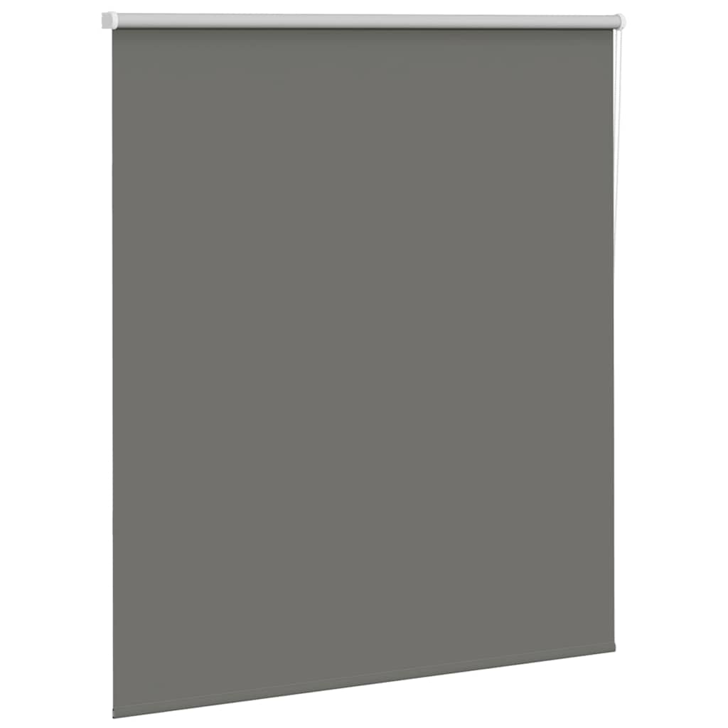 vidaXL Roleta zaciemniająca szara 140x150cm Szerokość tkaniny 136,6cm