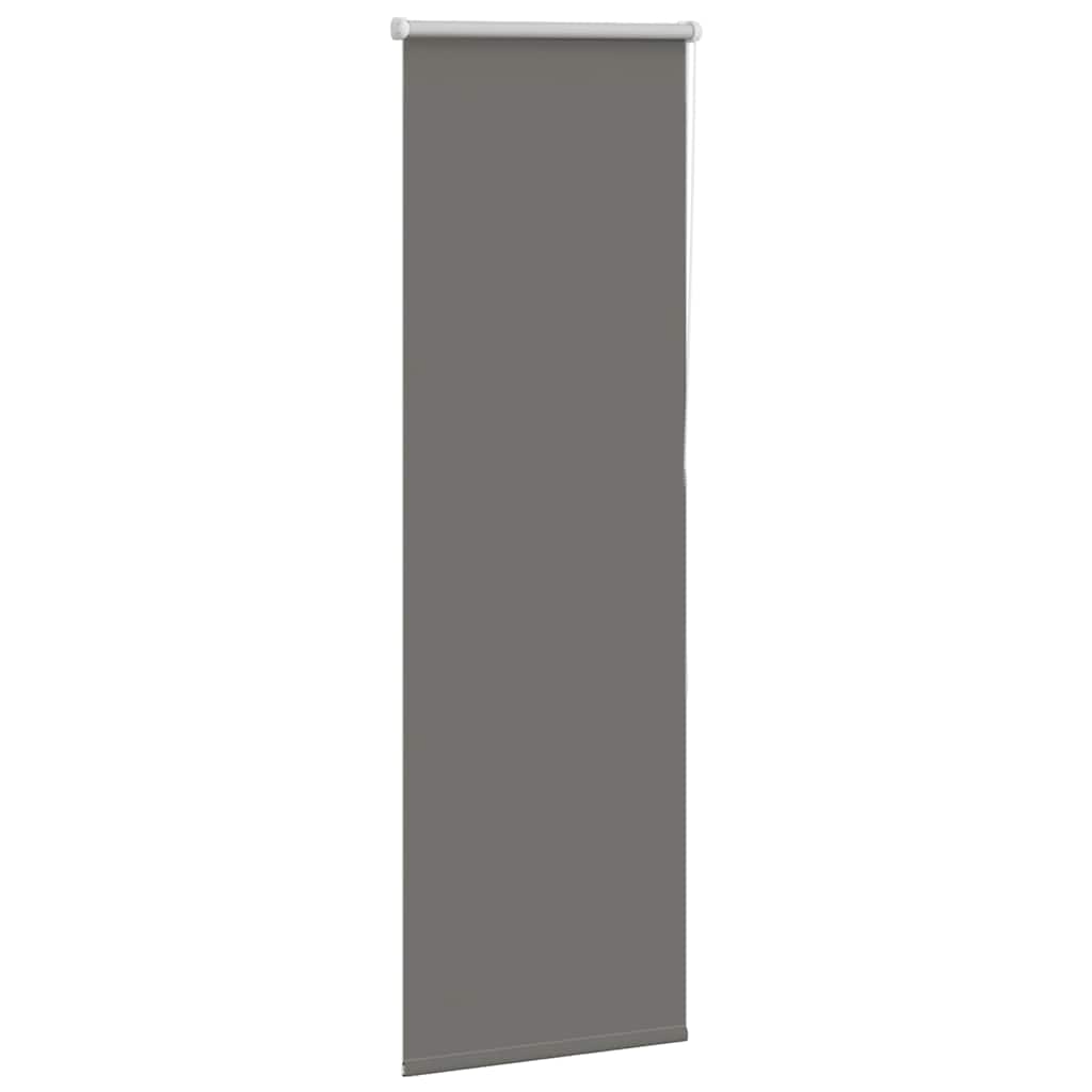 vidaXL Roleta zaciemniająca szara 45x175 cm Szerokość tkaniny 40,7 cm