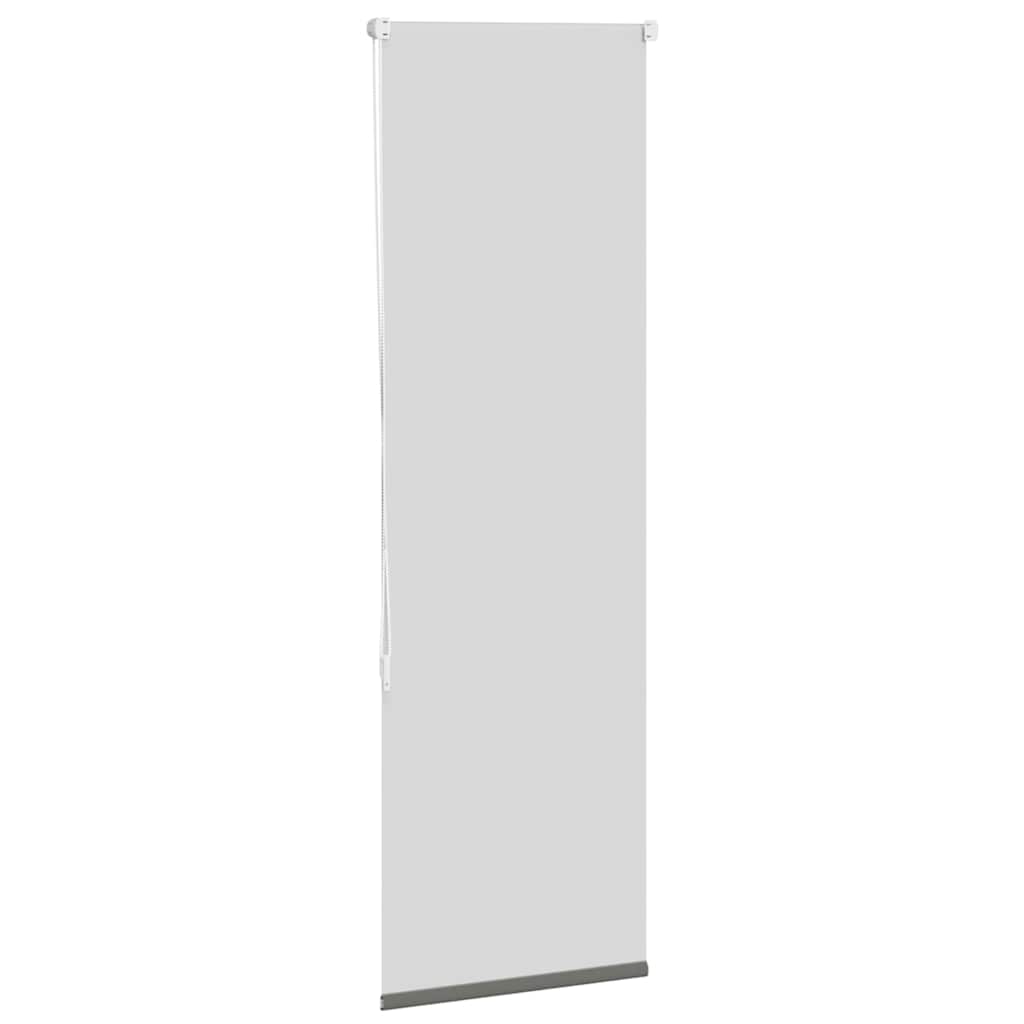 vidaXL Roleta zaciemniająca szara 45x175 cm Szerokość tkaniny 40,7 cm