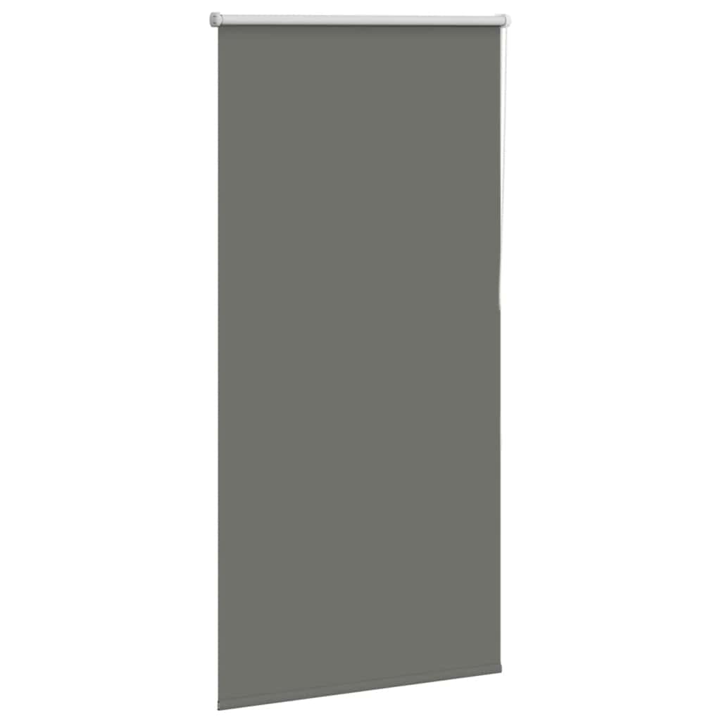 vidaXL Roleta zaciemniająca szara 85x175 cm Szerokość tkaniny 80,7 cm