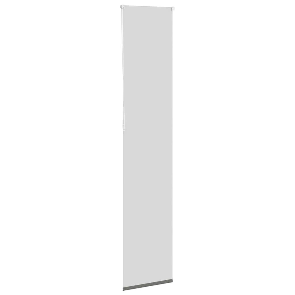 vidaXL Roleta zaciemniająca szara 45x210 cm Szerokość tkaniny 40,7 cm